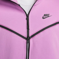 Nike Tech Fleece Vest Pink Black