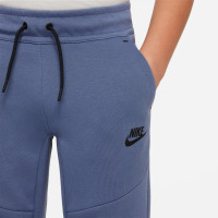 Nike Jogger Tech Fleece Kids Blue Black Black