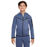 Nike Vest Tech Fleece Kids Blauw Blauw Zwart