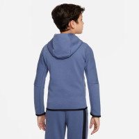 Nike Vest Tech Fleece Kids Blauw Blauw Zwart