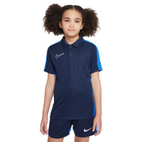Nike Dri-Fit Academy 23 Polo Training Set Kids Dark Blue Blue White
