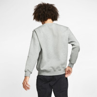 Nike Sportswear Club Crew Sweater Fleece Grey White