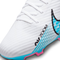 Nike Zoom Mercurial Superfly 9 Academy Grass/ Artificial Grass Football Shoes (MG) White Blue Pink