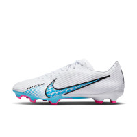 Nike Zoom Mercurial Vapor 15 Academy Grass/Artificial Grass Football Shoes (MG) White Blue Pink