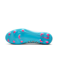 Nike Mercurial Superfly 9 Club Gras / Kunstgras Voetbalschoenen (MG) Wit Blauw Roze