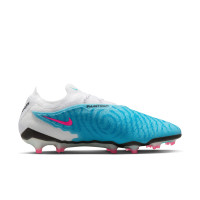 Nike Phantom GX Elite Gras Voetbalschoenen (FG) Blauw Roze Wit