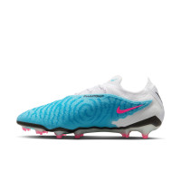 Nike Phantom GX Elite Gras Voetbalschoenen (FG) Blauw Roze Wit