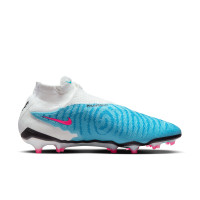 Nike Phantom GX Elite Dynamic Fit Gras Voetbalschoenen (FG) Blauw Roze Wit