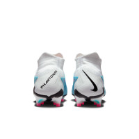 Nike Phantom GX Elite Dynamic Fit Grass Football Shoes (FG) Blue Pink White