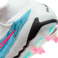 Nike Phantom GX Elite Dynamic Fit Gras Voetbalschoenen (FG) Blauw Roze Wit