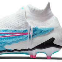 Nike Phantom GX Elite Dynamic Fit Gras Voetbalschoenen (FG) Blauw Roze Wit