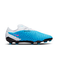 Nike Phantom GX Pro Gras Voetbalschoenen (FG) Blauw Roze Wit