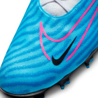 Nike Phantom GX Pro Gras Voetbalschoenen (FG) Blauw Roze Wit