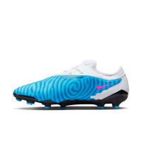 Nike Phantom GX Pro Gras Voetbalschoenen (FG) Blauw Roze Wit