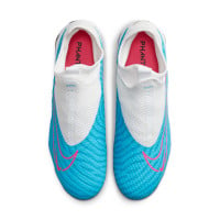 Nike Phantom GX Academy Dynamic Fit Gras / Kunstgras Voetbalschoenen (MG) Blauw Roze Wit