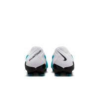 Nike Phantom GX Academy Gras / Kunstgras Voetbalschoenen (MG) Blauw Roze Wit