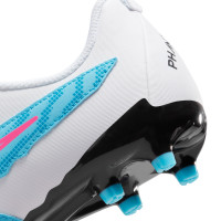 Nike Phantom GX Academy Grass/Artificial Grass Football Shoes (MG) Kids Blue Pink White Blue