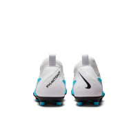 Nike Phantom GX Club Dynamic Fit Grass/ Artificial Grass Football Shoes (MG) Kids Blue Pink White