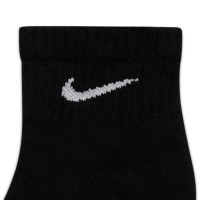 Nike Everyday Cushioned Sports Socks Mid-Calf 6-Pack Black White