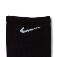 Nike Everyday Sportsokken Cushioned 3-Pack Zwart Wit
