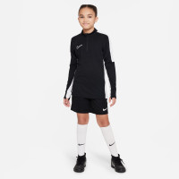 Nike Dri-FIT Academy 23 1/4-Zip Trainingstrui Kids Zwart Wit