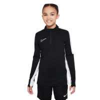 Nike Academy 23 Trainingsset 1/4-Zip Kids Zwart Wit