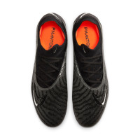 Nike Phantom GX Elite Gras Voetbalschoenen (FG) Zwart Grijs Wit Oranje