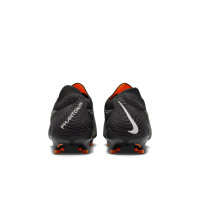 Nike Phantom GX Elite Gras Voetbalschoenen (FG) Zwart Grijs Wit Oranje