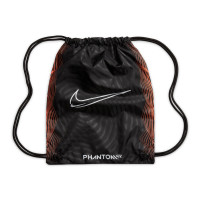 Nike Phantom GX Elite Gras Voetbalschoenen (FG) Zwart Grijs Wit Oranje