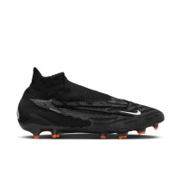 Nike Phantom GX Elite Dynamic Fit Gras Football Shoes (FG) Black White Dark Grey