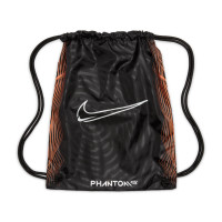 Nike Phantom GX Elite Dynamic Fit Gras Voetbalschoenen (FG) Zwart Wit Donkergrijs