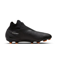 Nike Phantom GX Pro Dynamic Fit Grass Football Shoes (FG) Black White Dark Grey