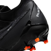 Nike Phantom GX Academy Dynamic Fit Grass/ Artificial Grass Football Shoes (MG) Black White Dark Grey
