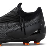 Nike Phantom GX Academy Dynamic Fit Gras / Kunstgras Voetbalschoenen (MG) Zwart Donkergrijs Wit