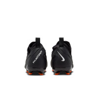 Nike Phantom GX Academy Dynamic Fit Gras / Kunstgras Voetbalschoenen (MG) Kids Zwart Wit Donkergrijs