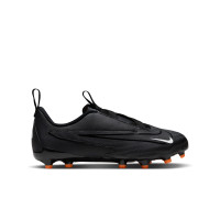 Nike Phantom GX Academy Grass/ Artificial Grass Football Shoes (MG) Kids Black White Dark Grey