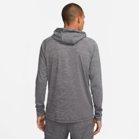 Nike Dri-Fit Academy Hoodie Donkergrijs Zwart Wit