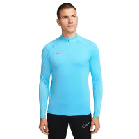 Nike Strike 23 Dri-Fit Trainingstrui 1/4-Zip Felblauw Felroze