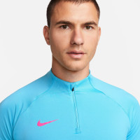 Nike Strike 23 Dri-Fit Trainingstrui 1/4-Zip Felblauw Felroze