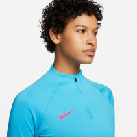Nike Strike 23 Dri-Fit Tracksuit 1/4-Zip Women's Light Blue Black Pink