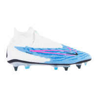 Nike Phantom GX Elite Dynamic Fit IJzeren-Nop Voetbalschoenen (SG) Pro Player Wit Felblauw Felroze