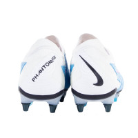 Nike Phantom GX Elite Dynamic Fit Iron Nop Football Shoes (SG) Pro Player White Bright Blue Hot Pink
