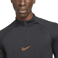 Nike Strike 22 Tracksuit Black Grey Orange