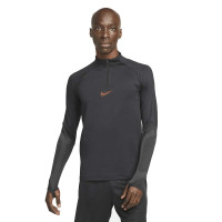 Nike Strike 22 Tracksuit Black Grey Orange