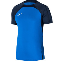 Nike Dri-Fit Strike III Voetbalshirt Blauw Donkerblauw Wit