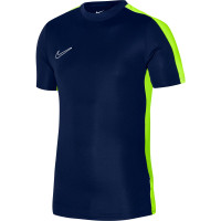 Nike Dri-Fit Academy 23 Trainingsshirt Kids Donkerblauw Geel Wit