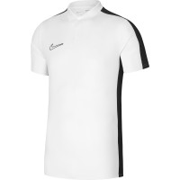 Nike Dri-Fit Academy 23 Polo Wit Zwart