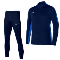 Nike Dri-Fit Academy 23 Trainingspak Kids Donkerblauw Blauw Wit