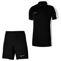Nike Dri-Fit Academy 23 Polo Training Set Black White