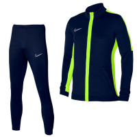 Nike Dri Fit Academy 23 Full Zip Tracksuit Kids Dark Blue Yellow White KNVBshop
